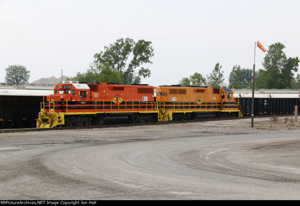 MMRR 2170 & 2019 sit at North Yard